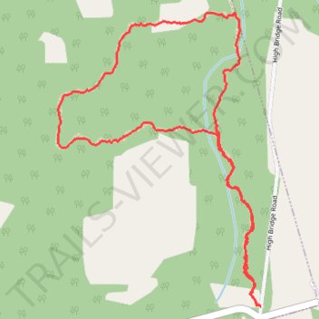 Dromore South Loop trail, distance, elevation, map, profile, GPS track
