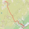 Mount Kosciuszko trail, distance, elevation, map, profile, GPS track