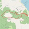 Killlaloe MTB trails trail, distance, elevation, map, profile, GPS track