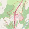 Le Viaduc de Millau trail, distance, elevation, map, profile, GPS track