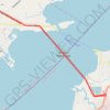 Panguil Bay Bridge trail, distance, elevation, map, profile, GPS track