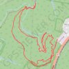 Heathcote National Park trail, distance, elevation, map, profile, GPS track