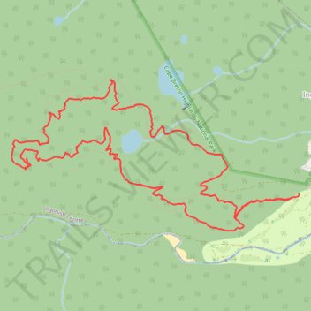 Franey Mountain Loop Trail in Cape Breton Highlands National Park trail, distance, elevation, map, profile, GPS track