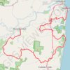 Murwillumbah - Kingscliff trail, distance, elevation, map, profile, GPS track