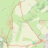 Footpaths and bridleways - St Catherines Down, Isle of Wight trail, distance, elevation, map, profile, GPS track
