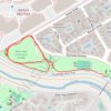 Riverview Stormwater Garden trail, distance, elevation, map, profile, GPS track