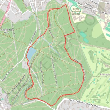 Le tour de Saint cucufa trail, distance, elevation, map, profile, GPS track