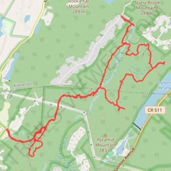 Pyramid Mountain via Kincaid Trail, Orange Trail and Blue Dot Trail trail, distance, elevation, map, profile, GPS track