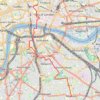 Green Link Walk from Smithfield Market to end at Pekham trail, distance, elevation, map, profile, GPS track