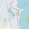 Hockomock Swamp trail, distance, elevation, map, profile, GPS track