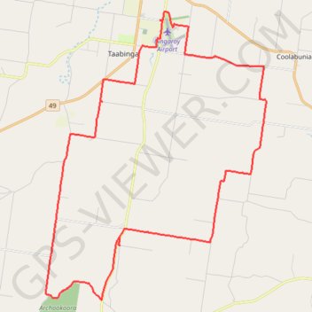 Ushers Hill and Archookoora State Forest loop trail, distance, elevation, map, profile, GPS track