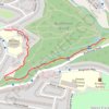 Budshead Wood trail, distance, elevation, map, profile, GPS track