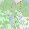 Hobson & Ash Lake Loop trail, distance, elevation, map, profile, GPS track