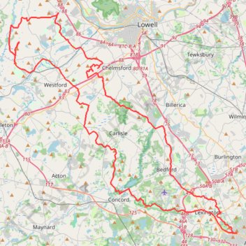 Rail trail 100k edited trail, distance, elevation, map, profile, GPS track